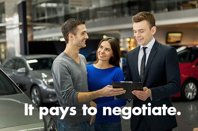 It pays to negotiate